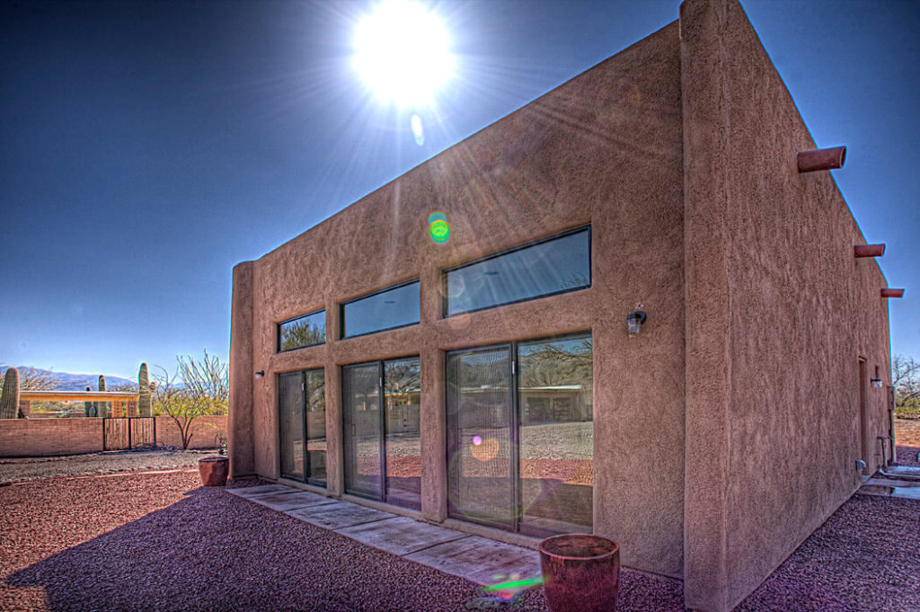 Separate guesthouse remodeled in Tucson.