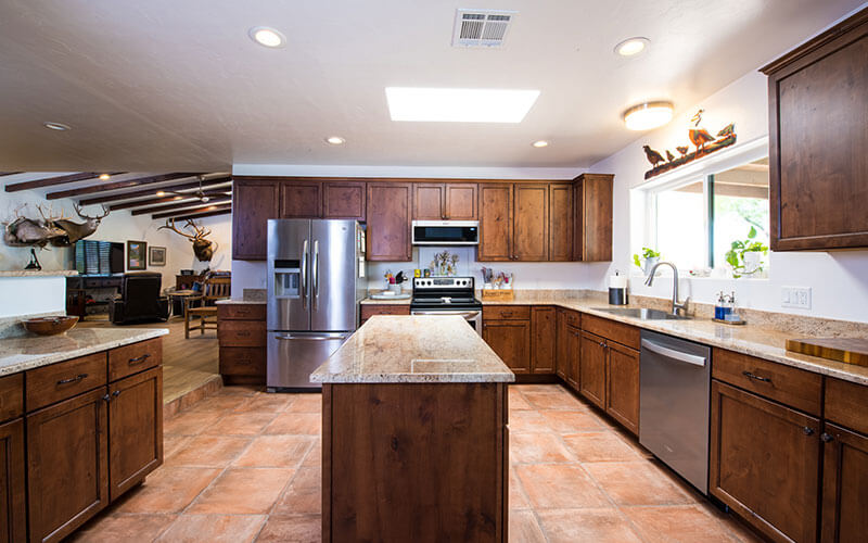 new remodeled open concept kitchen in Tucson